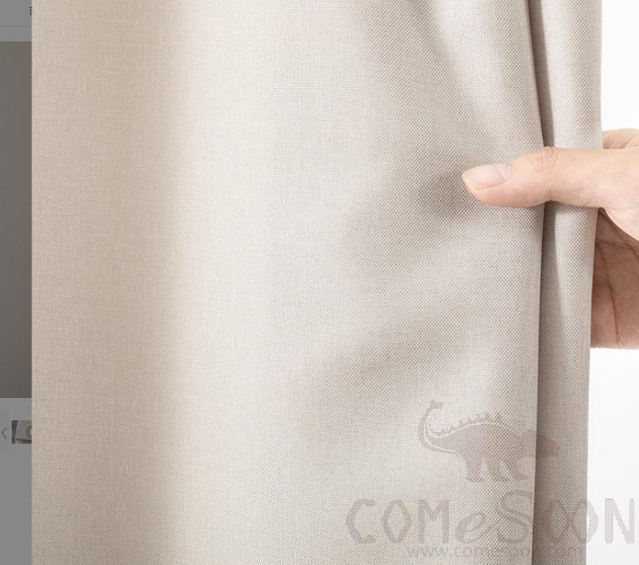 300G White Polyester Thick Shower Curtain Waterproof Cloth Set Door Curtain-110*180cm