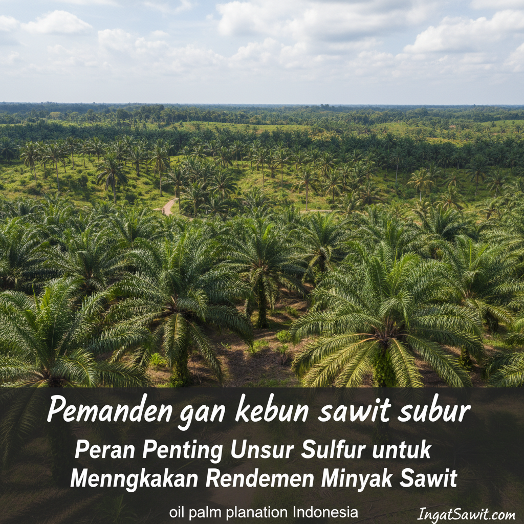 Peran Penting Unsur Sulfur untuk Meningkatkan Rendemen Minyak Sawit