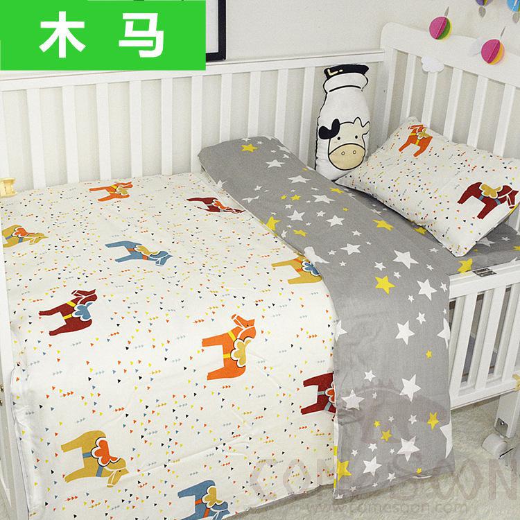 Baby Cot Linens, Cotton, 3 Pieces Set