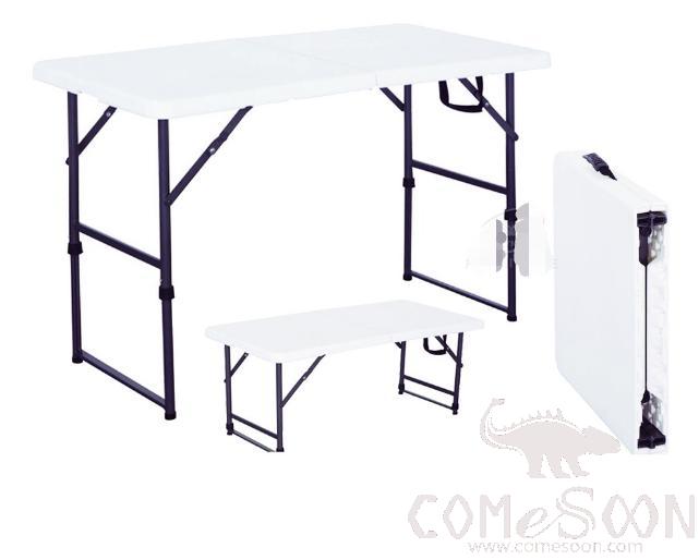 Folding Dining Table-122 * 61 * 74 cm