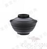 4.8″ Frosted Threaded Round Bowl Set, Matte Black, Mf, 123.6*55mm product image