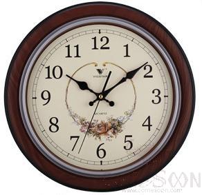 European Pattern Wood Grain - 14 Inches, ABS, L38*W38*H4.7cm