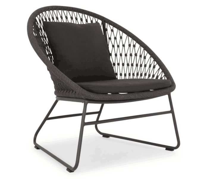 Outdoor Braided Rope Lounge Chair-73*74*79cm product image