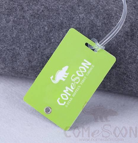 Customized Luggage Tag, PVC, 85*55*7mm