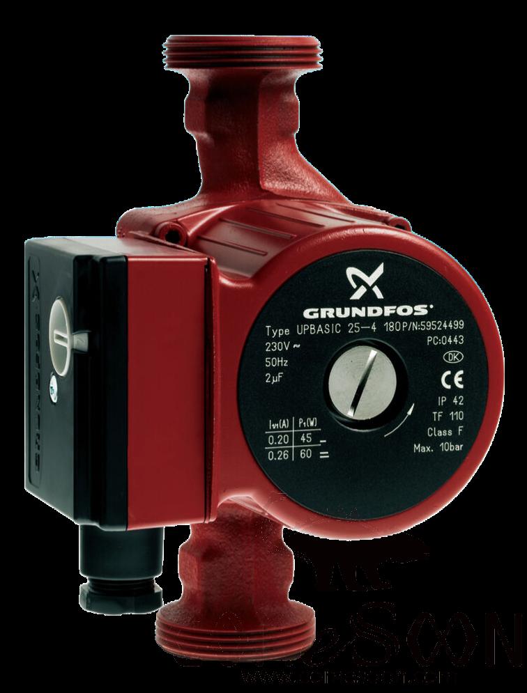 Grundfos Water Circulation Pump, Ups 32-80 180