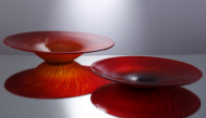Glass Decorations/glass Plate 45.5*45.5*10cm