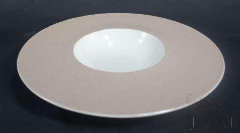 G095 Series - 12" Large Soup Plate - Pink