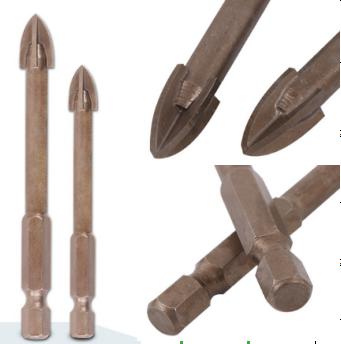 Hex Shank Phillips Head Ceramic Tile Drill Bit 6mm