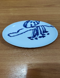 Shallow Plate 6" Customized Printed product image