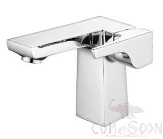 Taiwan cold water faucet bright silver-brass