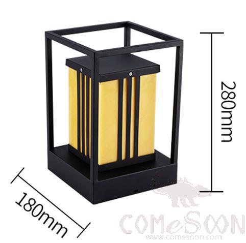 Pillar Lights, L27*W27*H40 cm