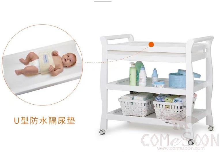 Baby Changing Table, Pine, 93*54*95cm