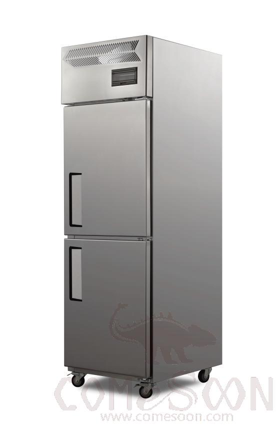 Single Door Ventilated Upright Freezer, 610 * 760 * 1960mm, 438L, -18~-5 °c & 2~8°c