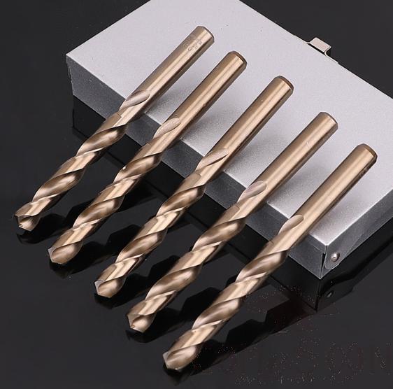 Straight Shank Hss Cobalt   Twist Drill Bit 10mm, M35 Cobalt High Speed Steel