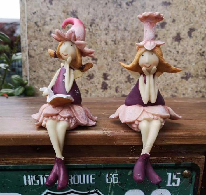 Rasin Ornaments Resin Decorations Creative Decoration Artistic Decoration   L20*W12*H6, Purple