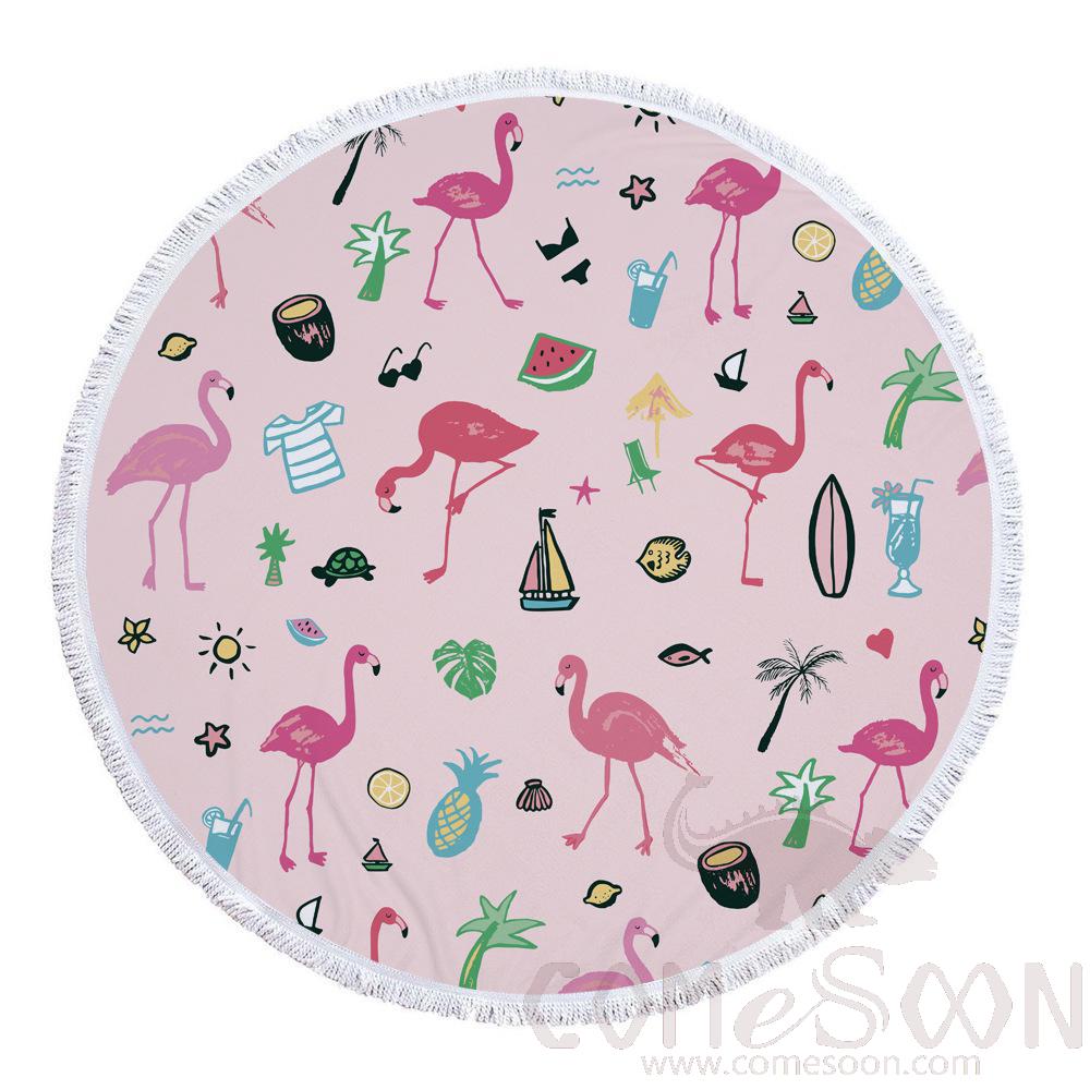 Cartoon Microfiber Beach Towel, Microfiber, 150*150cm