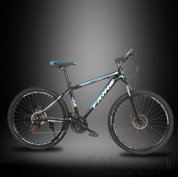 Aluminum Alloy Bicycle, 26", Black&blue