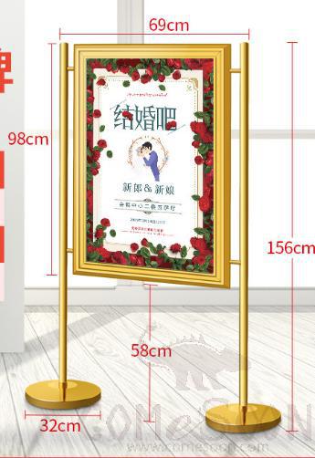Australian Style Sign, Titanium, L101*W32*H156cm