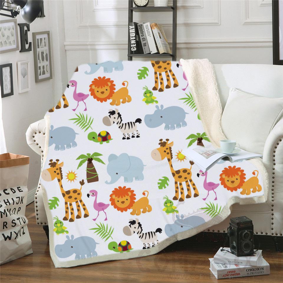 Cartoon Blanket, Crystal Velvet, 150*130cm