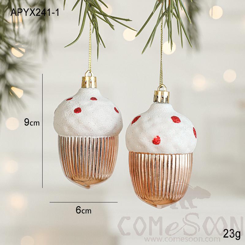 Christmas Pendant, Plastic, H9*W6cm