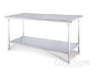 Two Tier Work Table, 201 Ss, 1200×700×850mm