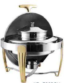 720 Series-Round Soup Station W/golden Feet product image