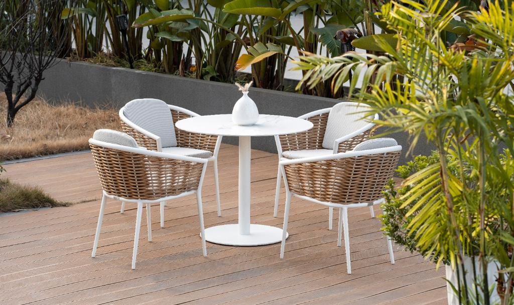 Outdoor Rattan Chair-Brown-580*550*800mm product image