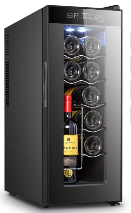 Wine Cooler-Plane Facade, 65w, 250× 500×635mm(W * D * H)