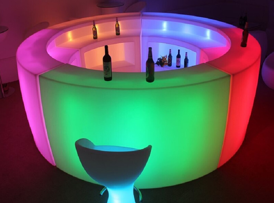 Bar Counter, PE Plastic, L170*W74*H115cm