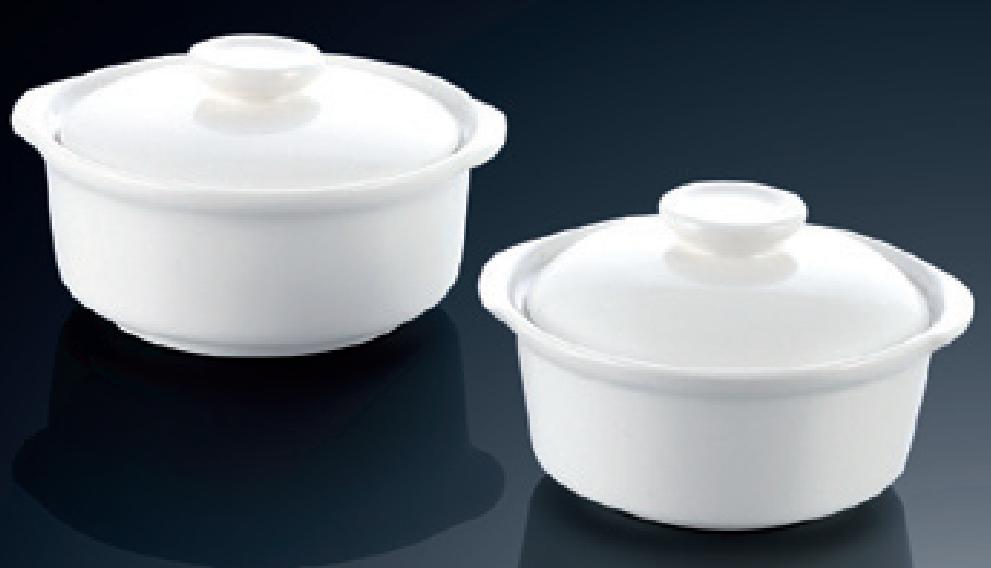 Yy Series- Soup Tureen with Lid 4.5" Single Soup Pot