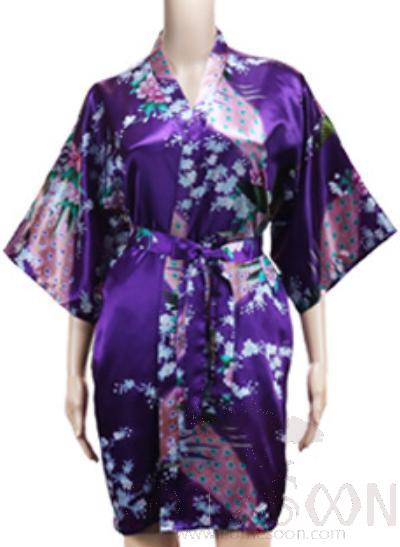 Bathrobe-Peacock