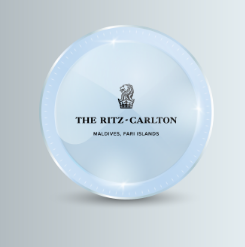 Customized Coin, Glass, Φ40*T4.85mm