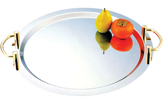 Rd Series-Round Platter/tray W/ Handles