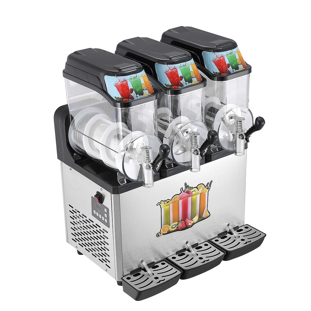 SUS 304 Slush Machine, 3 Containers, 3*12ltr, 1100w