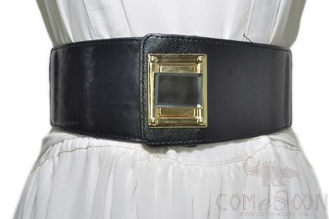 Belt-Imitation Leather, Elastic Belt, Water Drill