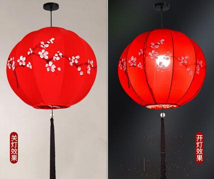 Φ30cm Hand-Painted Fabric Lantern product image