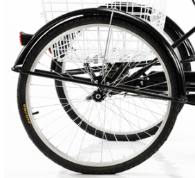 Rear Wheel of Tricycle, Iron