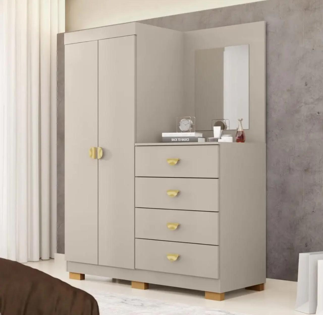 Cômoda 4g/2p Cristal