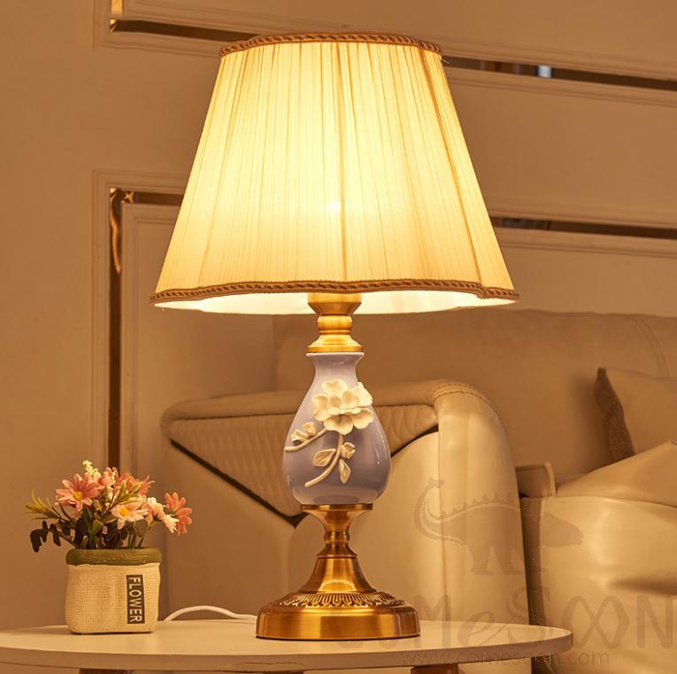 台灯-D31*H48cm-按钮开关
