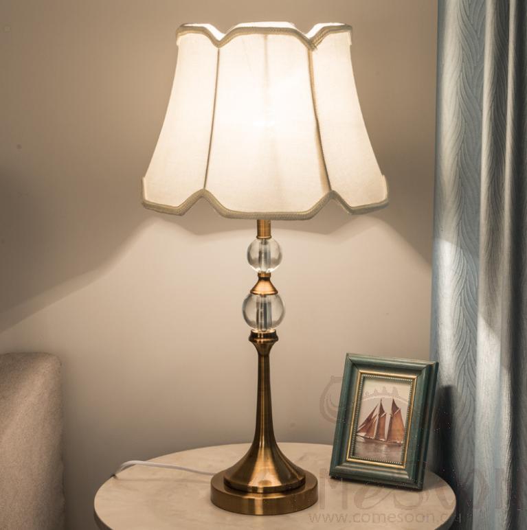 Table Lamp-D33*H66cm-Button Switch