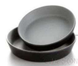 Grey-Black Series Grey Series 7.5 inch Straight Dish