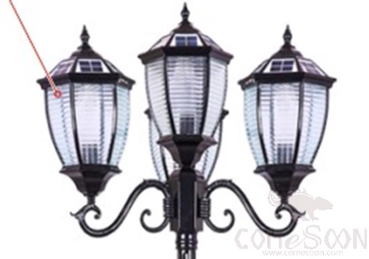 Pillar Lights, H240 cm