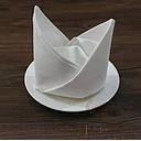 Napkin-Polyester-White/ Ivory-   L56cm*W56cm