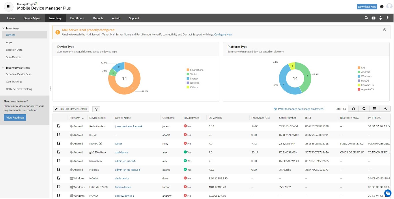 Mobile Device Manager Plus Reviews: Pros, Cons & Pricing of the ...