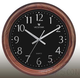 1717b Wall Clock, ABS, L37.5*W37.5*H5cm