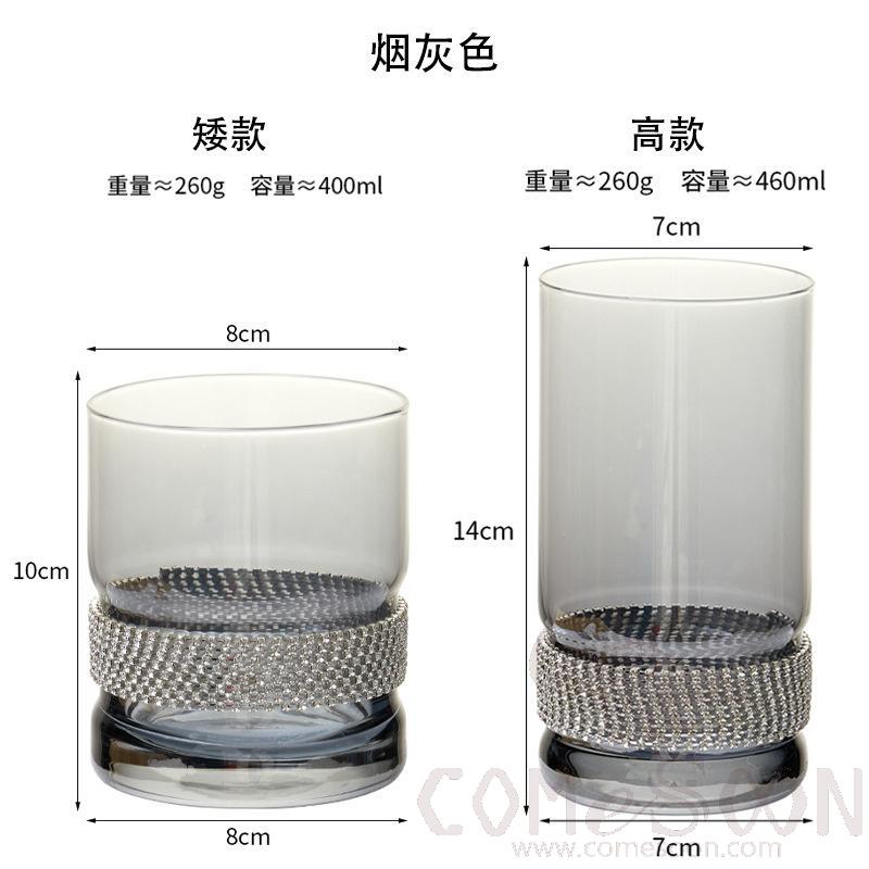 Cup, Glass, Pyrotechnic Color, Φ8*H10cm