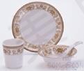 2.8" Spiral Cup, Porcelain White Decal Golden Retro Circle Flower, Mf, 71.7*82mm product image