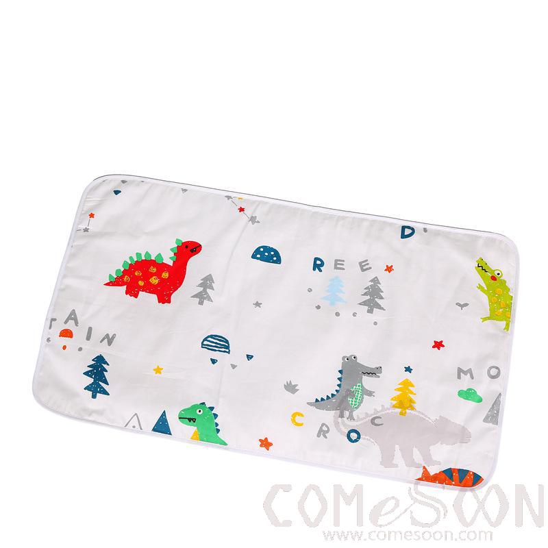 Baby Waterproof Changing Pad, Cotton+ Tpu, 25*35 cm