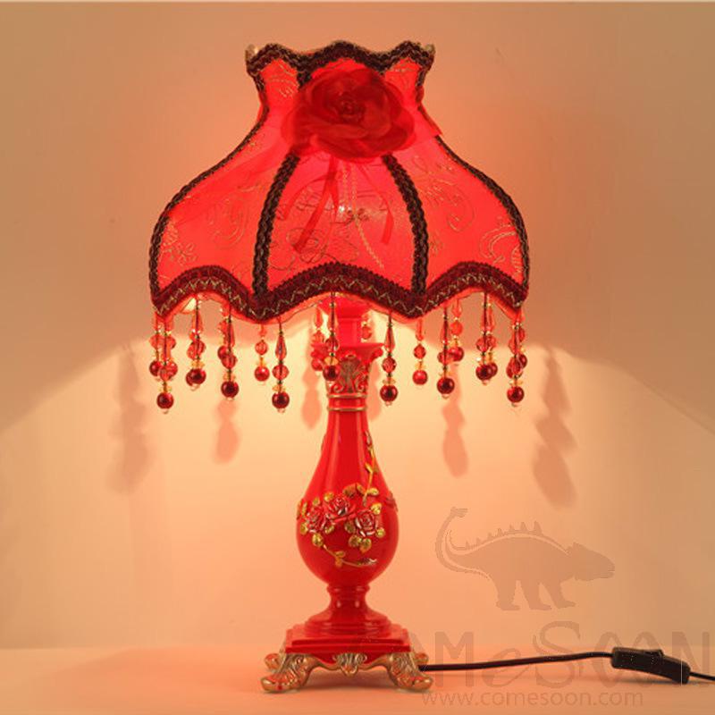Table Lamp-D30*H50cm-Button Switch