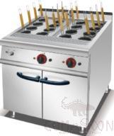 Electric Pasta Cooker with Cabinet, Dimension:l700*W750*H920mm, Power Supply12kw